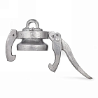 Заглушка с замком для ниппеля Perrot 4", сталь, TL400PRT-KKV TITAN LOCK