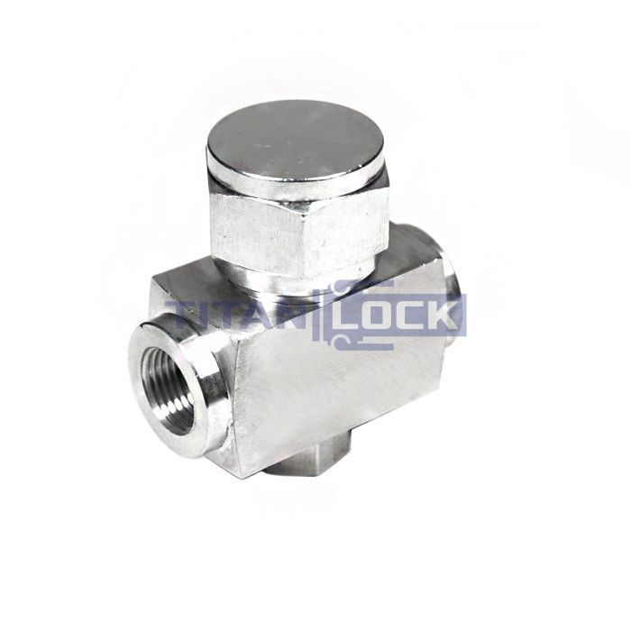 Конденсатоотводчик термодинамический муфтовый DN25 PN25, нерж.304 TL25STF-S TITAN LOCK