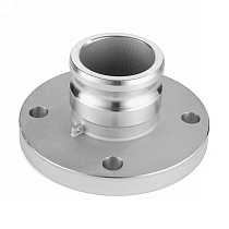 Камлок алюминиевый тип FA, ниппель с фланцем 5", TL500FAAL TITAN LOCK