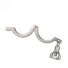 Хомут CLAMP одноосевой DN25 нерж. 304, DIN TL25CLC TITAN LOCK