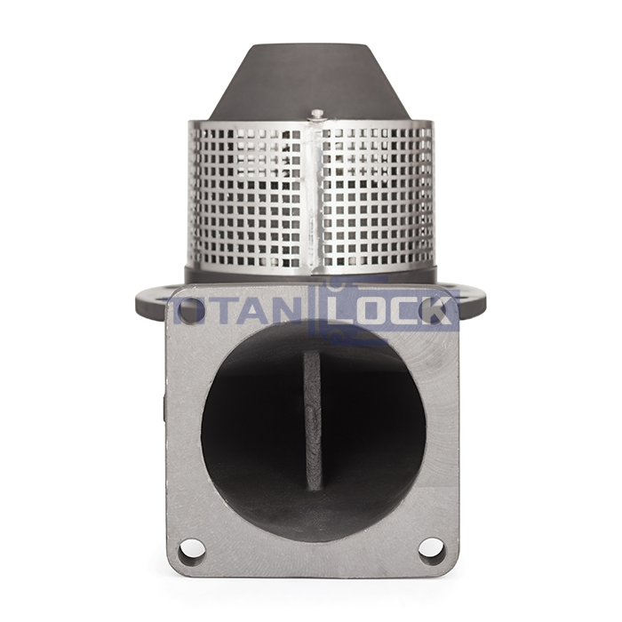 Пневматический донный клапан, низкопрофильный, алюминий, 4in, TL400PBV-L TITAN LOCK