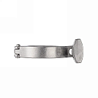 Хомут CLAMP одноосевой DN25 нерж. 304, DIN TL25CLC TITAN LOCK