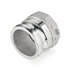 Камлок алюминиевый тип А серия "EcoLine" ниппель, внутр. резьба BSP 6", TL600AAL-EL TITAN LOCK