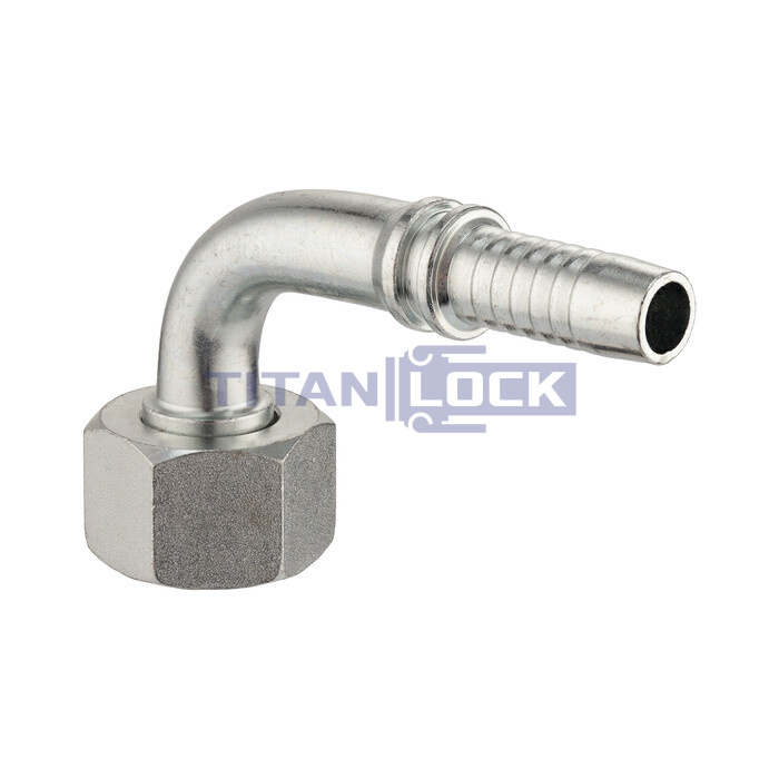 Фитинг DN 16 BSP (Г) 3/4" (90), TL-BSP16F3/4-90 TITAN LOCK