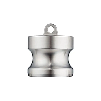 Камлок нержавеющий тип DР, заглушка для розетки 2 1/2", AISI304, TL250DPSS TITAN LOCK