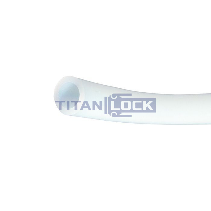 Фторопластовая пневматическая трубка PFA, наруж.диам. 12мм (вн.диам. 10мм), TLP-TPFA12/10 TITAN LOCK