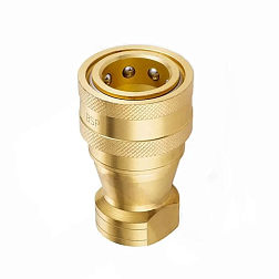 БРС серия B, ISO 7241-B, розетка, латунь, 3/4in TL6BF-B TITAN LOCK