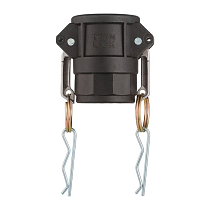 Камлок полипропиленовый тип D розетка, внутр. резьба BSP 2 1/2", TL250DPP TITAN LOCK