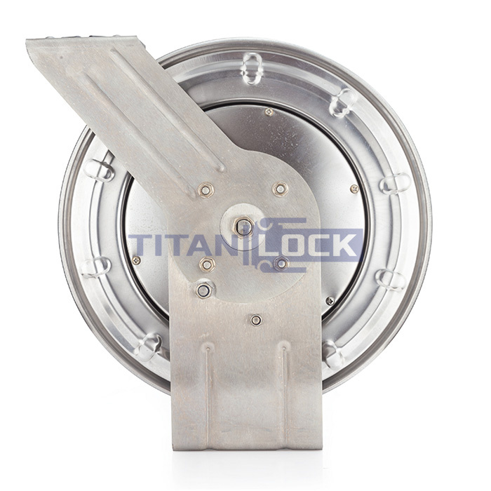 Барабан с инерционным механизмом, нерж. сталь, для мойки TLREEL TITAN LOCK