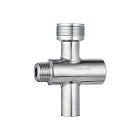 Нижний кран уровнемера с пробоотборником DN15 (трубка 20мм), нерж. 304, TL015LTLS TITAN LOCK