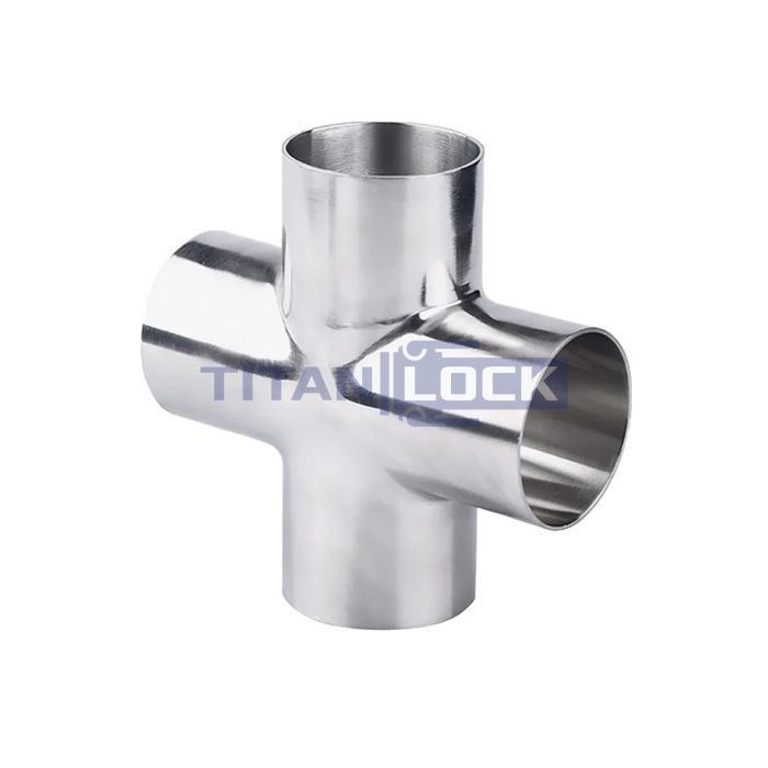 Крестовина приварная DN 15, нерж. сталь 316, TLCW15SS TITAN LOCK