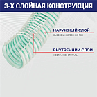 Рукав ПВХ для систем полива и с/х назначения "LOTUS", вн.диам. 50 мм, н/вс., TL050LT TITAN LOCK