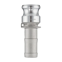 Камлок алюминиевый тип E, ниппель с хвостовиком 2", TL200EAL TITAN LOCK