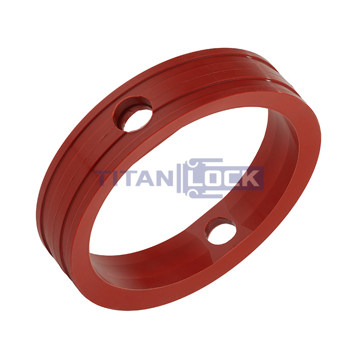 Уплотнение дискового затвора DN50, Силикон (оранжевый), DIN TLSDG50SIL TITAN LOCK