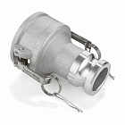 Камлок нержавеющий тип DА (переходник розетка 4" х ниппель 2"), TL4020DASS TITAN LOCK
