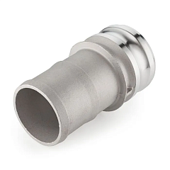 Камлок алюминиевый тип E серия "EcoLine", ниппель с хвостовиком 4", TL400EAL-EL TITAN LOCK