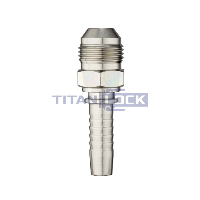 Фитинг DN 10 JIC (Ш) 3/4", TL-JIC10M3/4 TITAN LOCK
