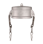 Камлок нержавеющий тип DC серия "EcoLine" заглушка для ниппеля 3", AISI304, TL300DCSS-EL TITAN LOCK