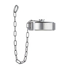 Молочная гайка глухая с цепочкой SMS 3" нерж. 304 TL3NBCHS-S TITAN LOCK