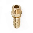 Штуцер для пара DIN 2826, с концом под рукав, латунь, нар.резьба, 2" TLSTDIN-M2 TITAN LOCK