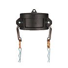 Камлок полипропиленовый тип DC, заглушка для ниппеля 3", TL300DCPP TITAN LOCK