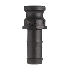 Камлок полипропиленовый тип E, ниппель с хвостовиком 2 1/2", TL250EPP TITAN LOCK