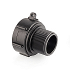 Переходник на Еврокуб наруж.резьба, S60x2 BSP, полипроп., TLEC60x2AE TITAN LOCK