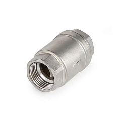Обратный клапан муфтовый нержавеющий AISI304, ВР/ВР 1 1/2", TL1.1/2FCV TITAN LOCK