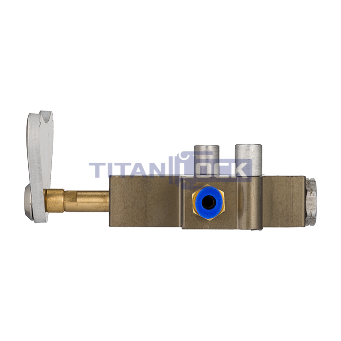 Интерлок для пневмопереключения отвода ПВС, алюминий, TL400INTP TITAN LOCK