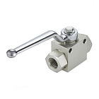 Гидравлический шаровой кран, 1", типа ВР-ВР, с креп. отв., сталь TLHYDV1F TITAN LOCK