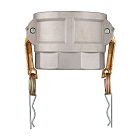 Камлок алюминиевый тип D розетка, внутр. резьба BSP 4", TL400DAL TITAN LOCK