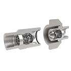 БРС серия G (WS) резьбовая, ниппель, нерж. сталь 304, 3/4in TL6GMS TITAN LOCK