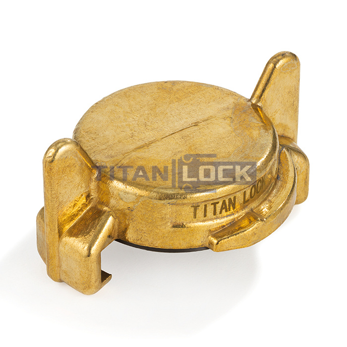 Универсальная заглушка для соединения NEPTUN (GEKA), латунь, TLNPDC-BR TITAN LOCK
