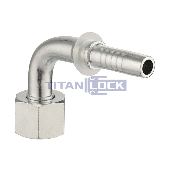 Фитинг DN 10 DKOS (Г) M20x1.5 (90), TL-DKOS10F20X1.5-90 TITAN LOCK