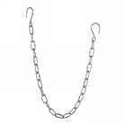 Цепь с S-образными крючками для камлоков, 300 мм (12 in), нерж.сталь 304 TLCHAIN12SS-H TITAN LOCK