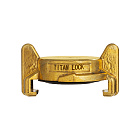 Универсальная заглушка для соединения NEPTUN (GEKA), латунь, TLNPDC-BR TITAN LOCK