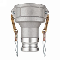 Камлок алюминиевый тип DА (переходник розетка 3" х ниппель 2"), TL3020DAAL TITAN LOCK