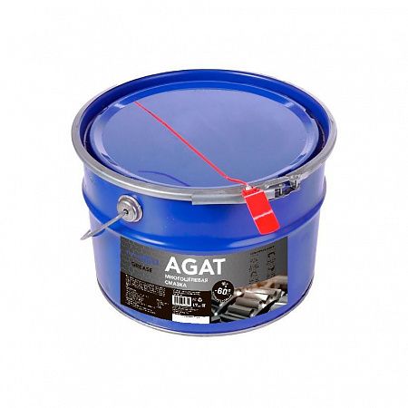 Низкотемпературная многоцелевая смазка AGAT (LGLT 2) -60 С, черная, 17 ...
