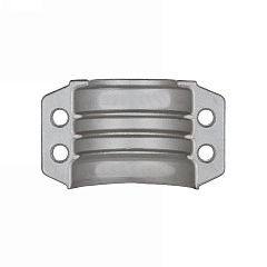 Усиленный 4-х болтовый хомут, нерж. сталь, TL25X6SS TITAN LOCK