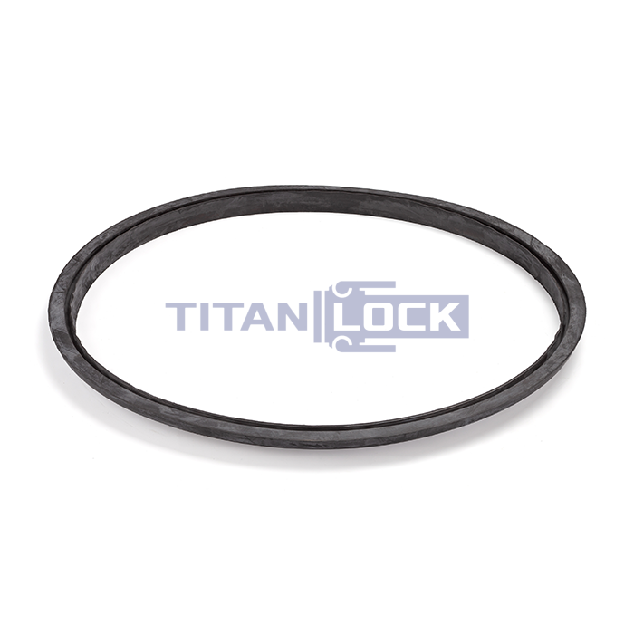 Уплотнение люка овального, 430х330 мм, EPDM TLTSO43X33 TITAN LOCK