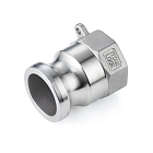 Камлок нержавеющий тип A ниппель, внутр. резьба BSP 2 1/2", AISI304, TL250ASS TITAN LOCK