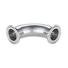 Отвод под Clamp 90 градусов, DN 40, нерж. сталь 316, TLCB40/90SS TITAN LOCK