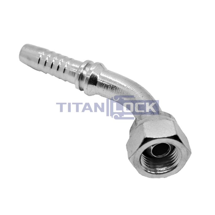 Фитинг DN 06 DK (Г) M14X1.5 (45), TL-DK06F14X1.5-45 TITAN LOCK