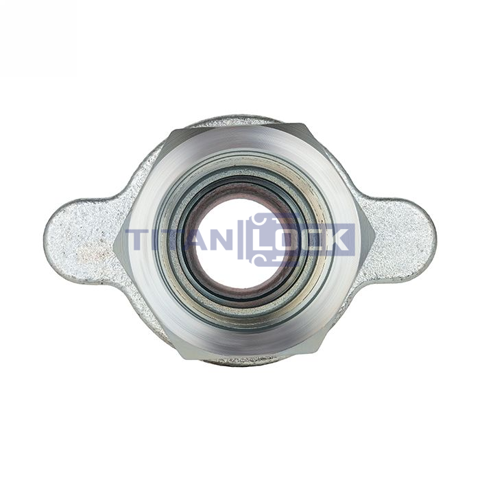 Соединение для пара "GEFEST" в сборе, 1" NPT (оцинк. сталь), TLGFC1 (GF36) TITAN LOCK