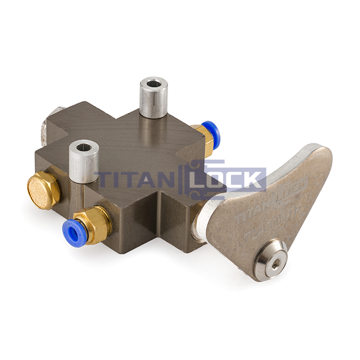 Интерлок для пневмопереключения отвода ПВС, алюминий, TL400INTP TITAN LOCK