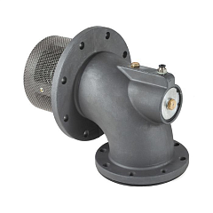 Пневматический донный клапан, круглый фланец, алюминий, 4in, TL400PBV-C TITAN LOCK
