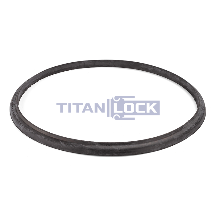 Уплотнение люка овального, 430х330 мм, EPDM TLTSO43X33 TITAN LOCK