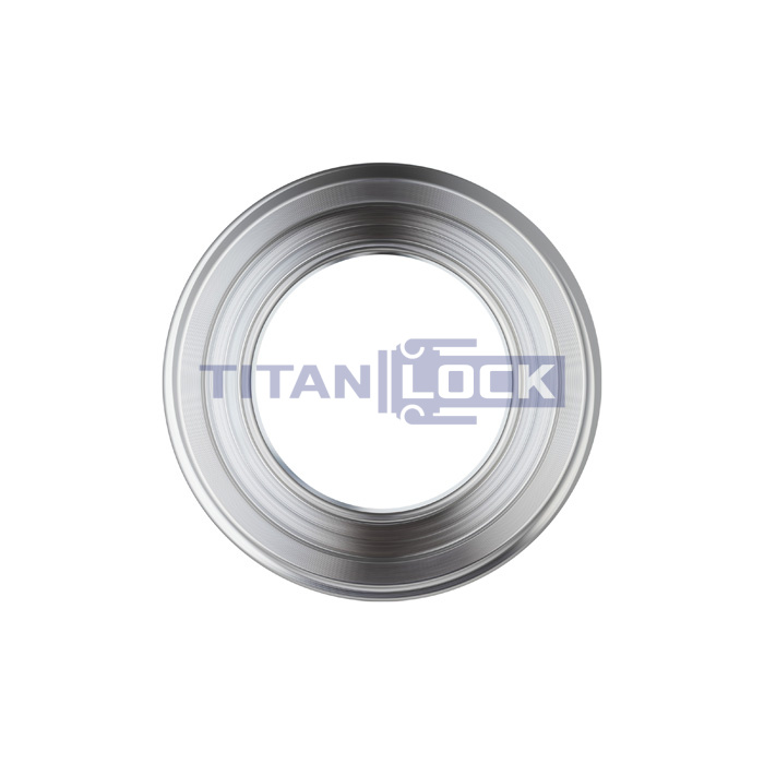 Резьбовой штуцер под приварку DIN 11851, DN20, нерж. сталь 304, TL20THRWS TITAN LOCK