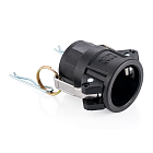 Камлок полипропиленовый тип D розетка, внутр. резьба BSP 3/4", TL75DPP TITAN LOCK