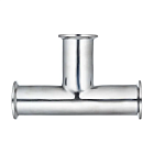 Тройник Clamp DN 50, нерж. сталь 316, TLTE50CLSS TITAN LOCK
